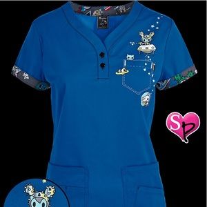 Tokidoki Scrub top